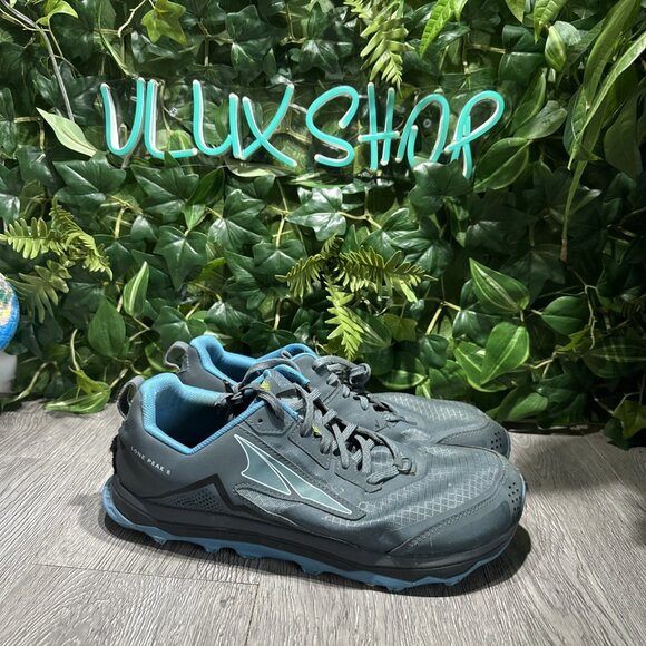 Altra Men’s Lone Peak 5 Gray Blue Trail Running Shoes Size 11 US AL0A547E431 main image 7